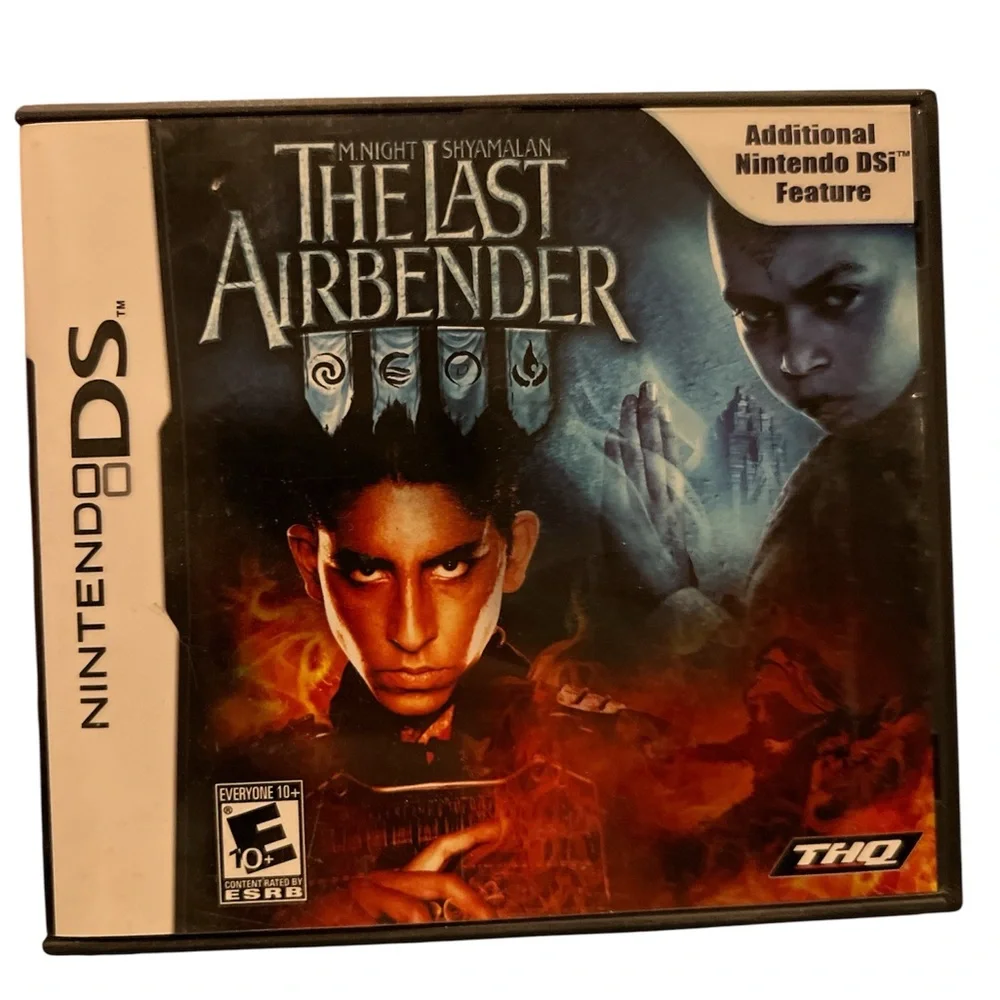 Nintendo DS The Last Airbender Game - Rated E 10+ Tested